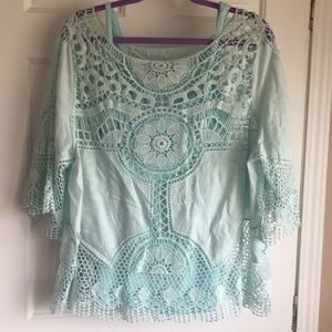 Democracy Crochet 2 piece top